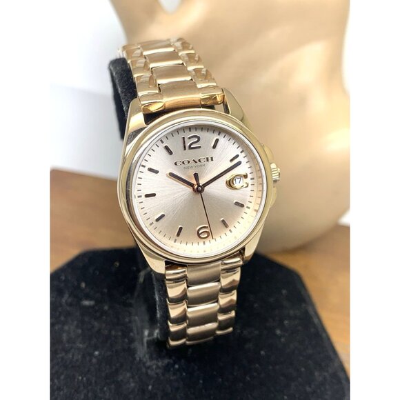 Coach Women\'s Watch 14503912 Greyson Quartz Rose Gold Stainless Steel 28mm main image 4